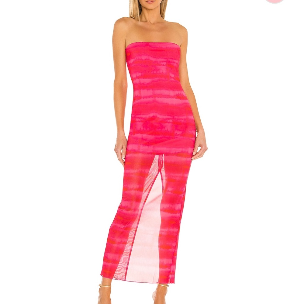 Vibrant Pink Maxi Dress
